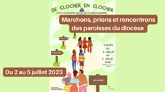 « De clocher en clocher » de Sucy à Créteil : marchons, prions et rencontrons des paroisses du diocèse du 2 au 5 juillet