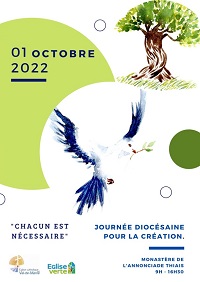 Journée diocésaine pour la création le 1er octobre 2022