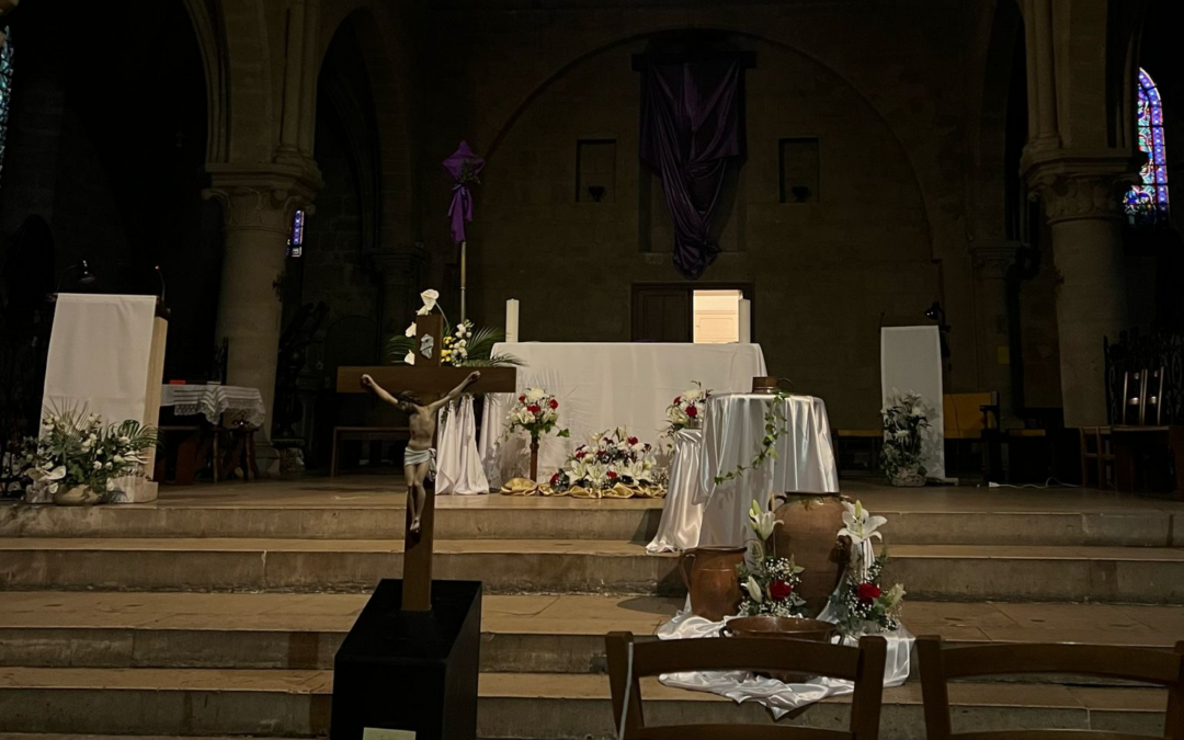 Saint-Christophe célèbre les Baptêmes lors de la Vigile Pascale